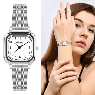 W3906 - Casual Box Dial Women's Fashion Watch